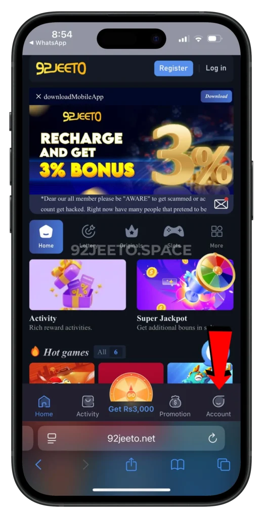 92-jeeto-account